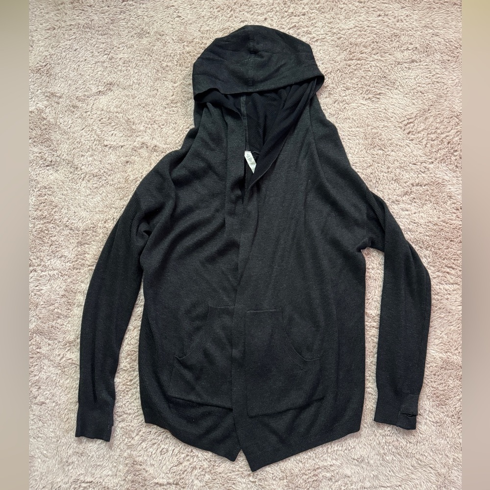 Lululemon Athletica Black Knit Sweater